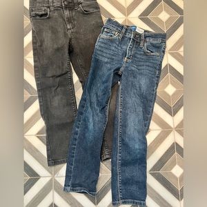 Bundle! Old Navy Boys 5T Karate Skinny adjustable waist jeans.